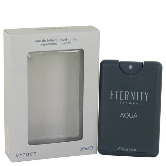 Eternity Aqua Mini EDT Spray By Calvin Klein 0.67 oz Mini EDT Spray