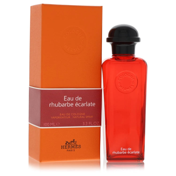 Eau De Rhubarbe Ecarlate Eau De Cologne Spray By Hermes 3.3 oz Eau De Cologne Spray