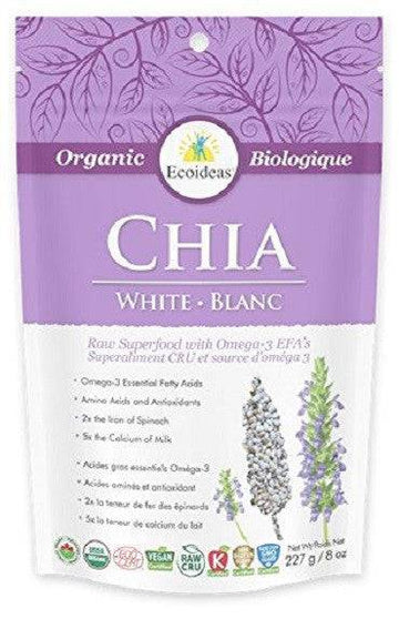 Ecoideas_Organic White Chia Seeds_227g