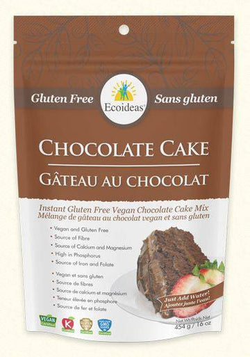 Ecoideas_Organic Chocolate Cake - Vegan & GF_454g