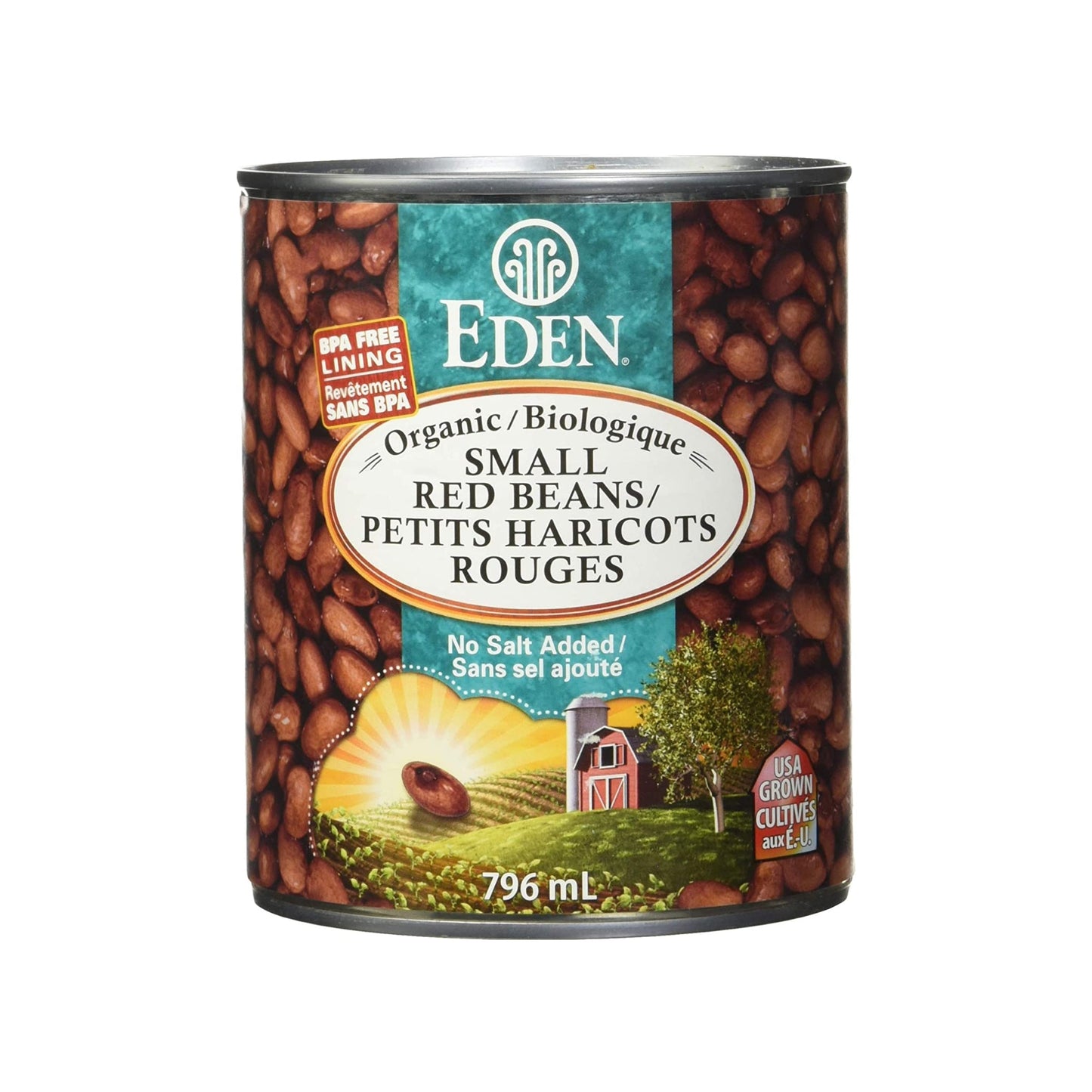 EDEN FOODS    Org Small Red Beans 796mL