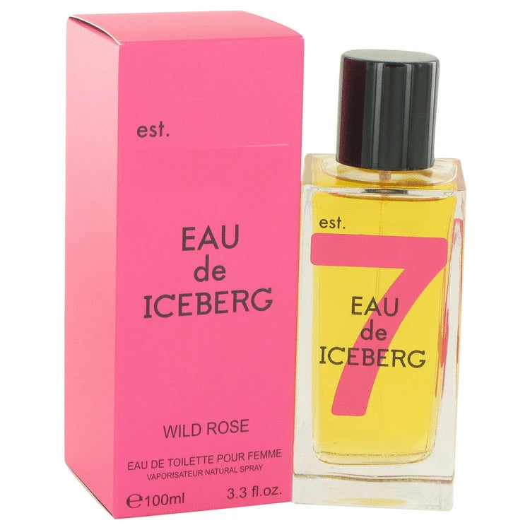 Eau De Iceberg Wild Rose Eau De Toilette Spray By Iceberg 3.4 oz Eau De Toilette Spray
