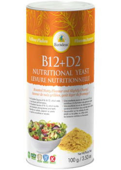 Ecoideas_Nutritional Yeast B12+D2 Shaker_100g