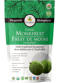 Ecoideas_Organic Monkfruit with Erythritol - Classic_454g