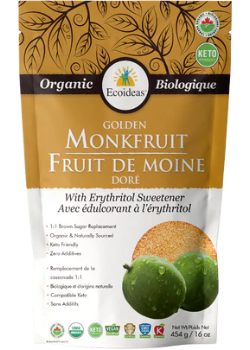 Ecoideas_Organic Monkfruit with Erythritol - Golden_454g