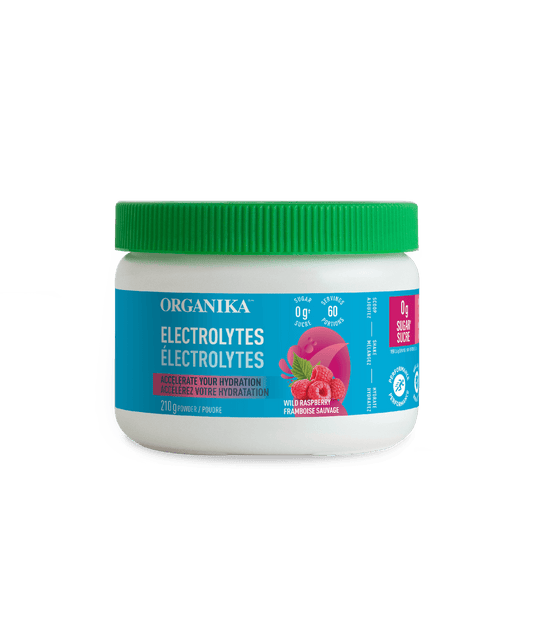 Organika   ELECTROLYTES WILD RASPBERRY 210G