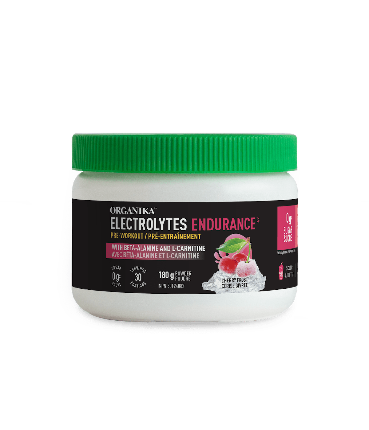 Organika   ELECTROLYTES ENDURANCE CHERRY FROST 180G
