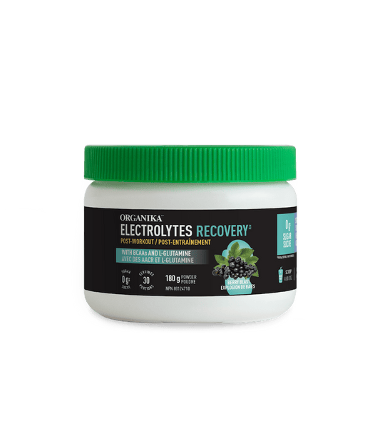 Organika   ELECTROLYTES RECOVERY BERRY BLAST 180G