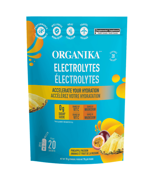 Organika   ELECTROLYTES PINEAPPLE PASSION 3.5G 20BAG