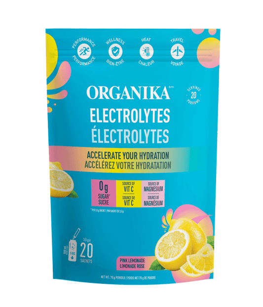Organika   ELECTROLYTES PINK LEMONADE 3.5G 20BAG