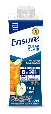 ENSURE CLEAR APPLE 237ML pack of 24