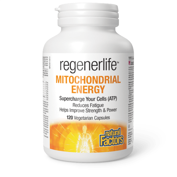 Natural Factors RegenerLife™ Mitochondrial Energy 120vcaps