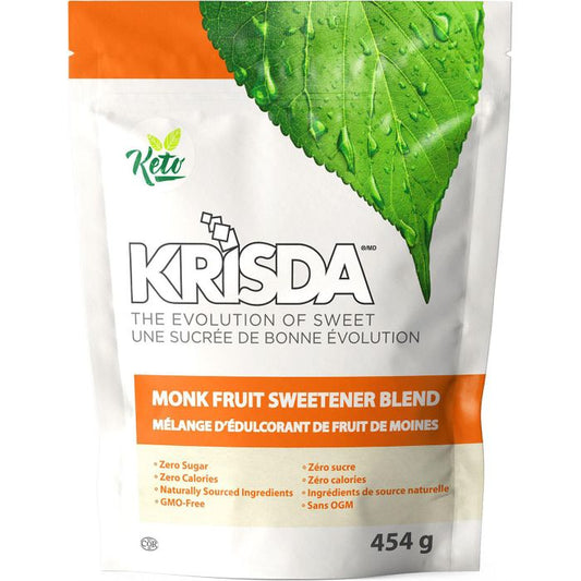KRISDA SWEETENERS    Monk Fruit Sweetener (NGM) (pouch)    454g