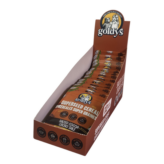 GOLDY SUPERSEED -   Salted Cocoa   Superseed Cereal    30g