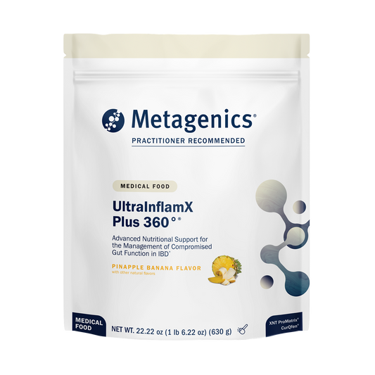 Metagenics UltraInflamX Plus 360° Pineapple Banana (14 servings)   630 g