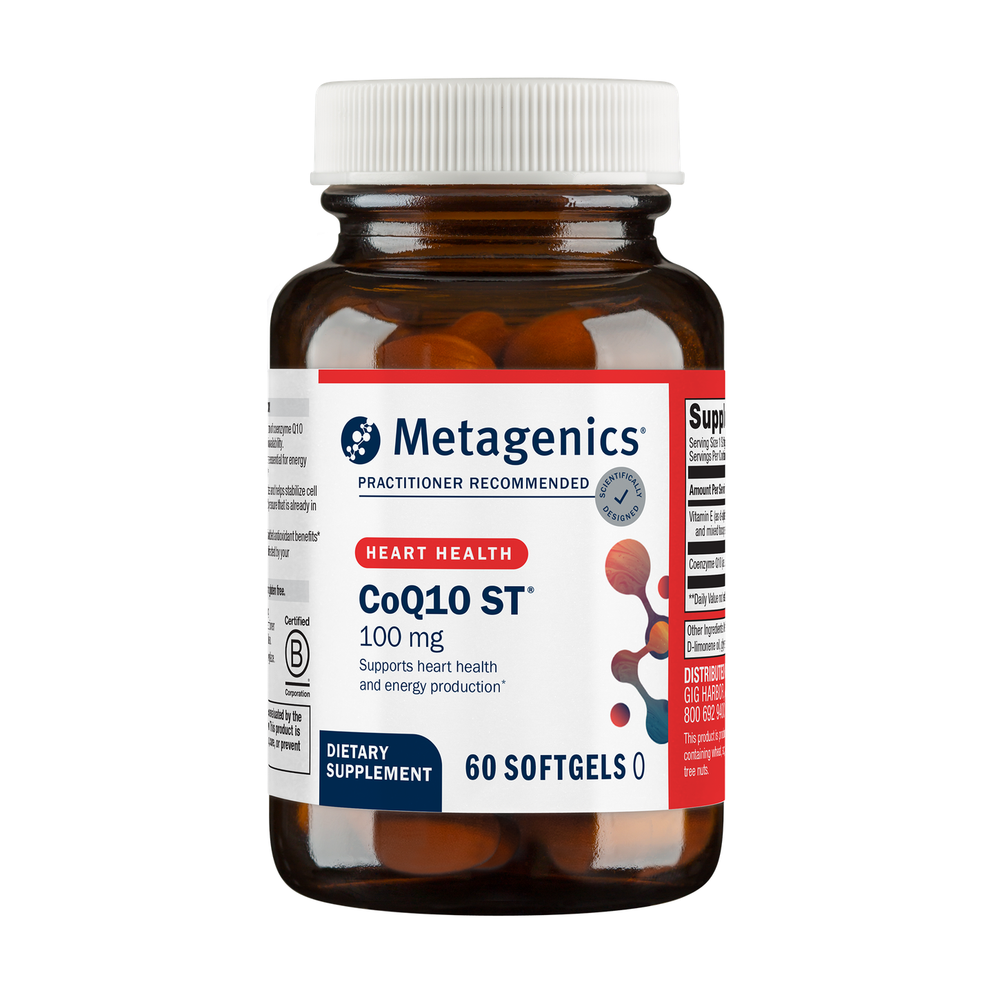 Metagenics CoQ10 ST-100™ (100 mg)   60Capsules