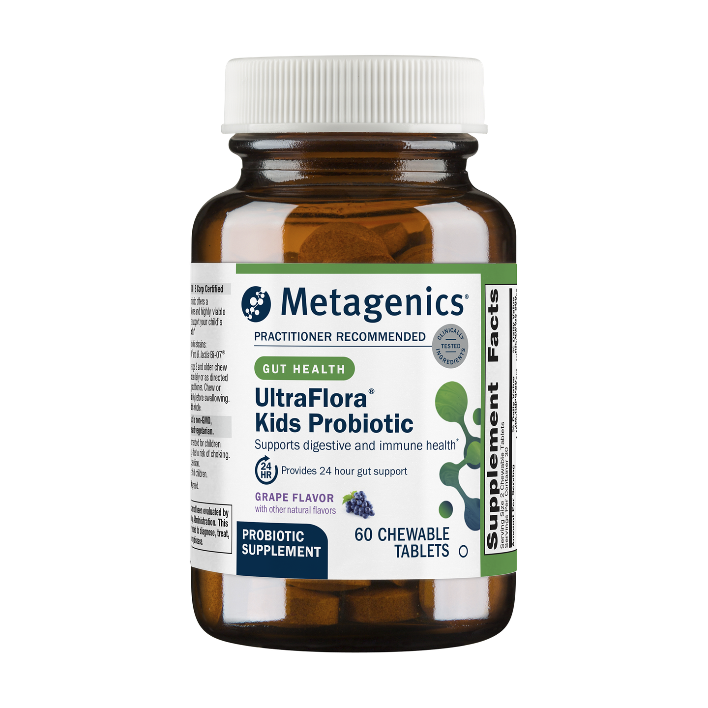 Metagenics UltraFlora Kids Probiotic   60Tablets