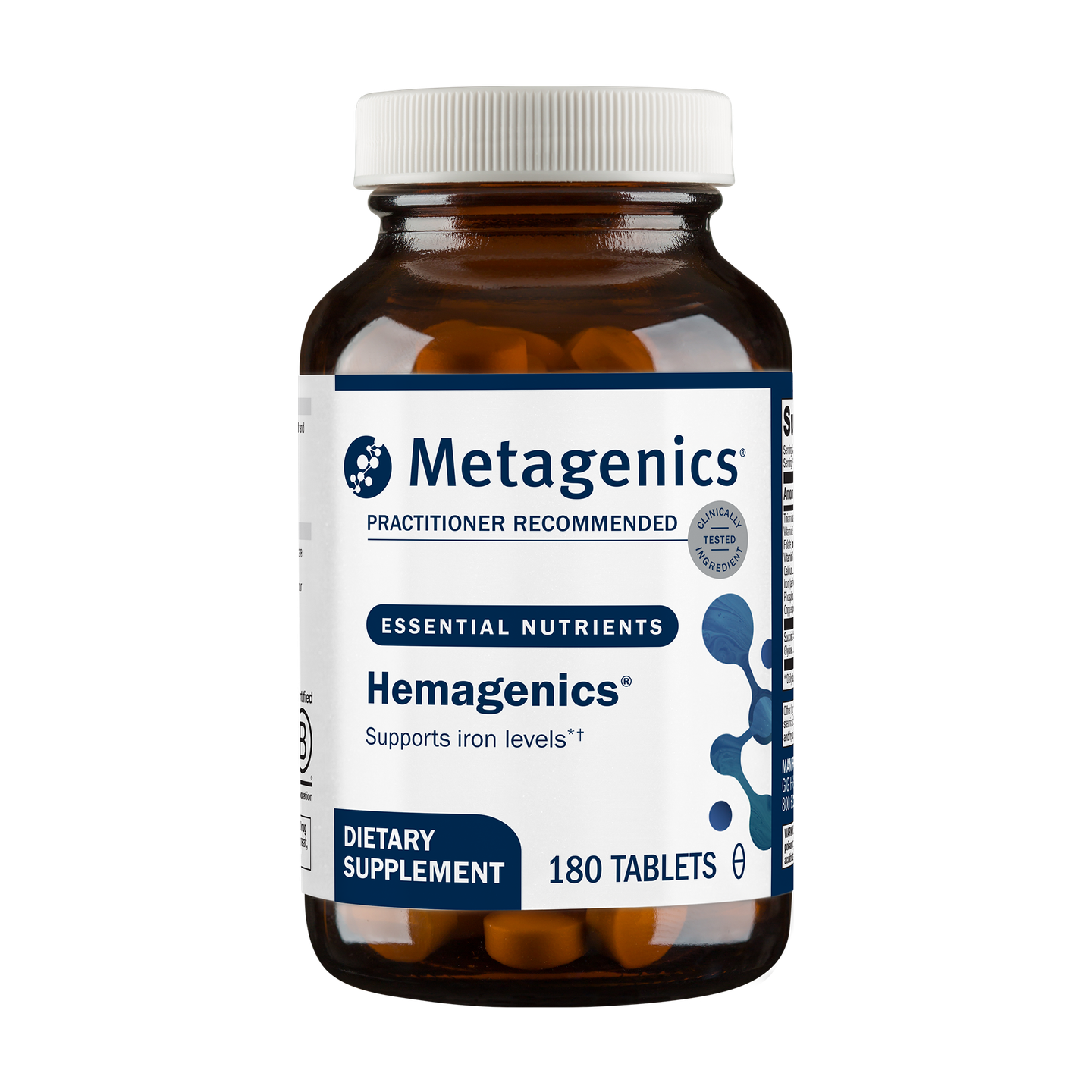Metagenics Hemagenics   180Tablets
