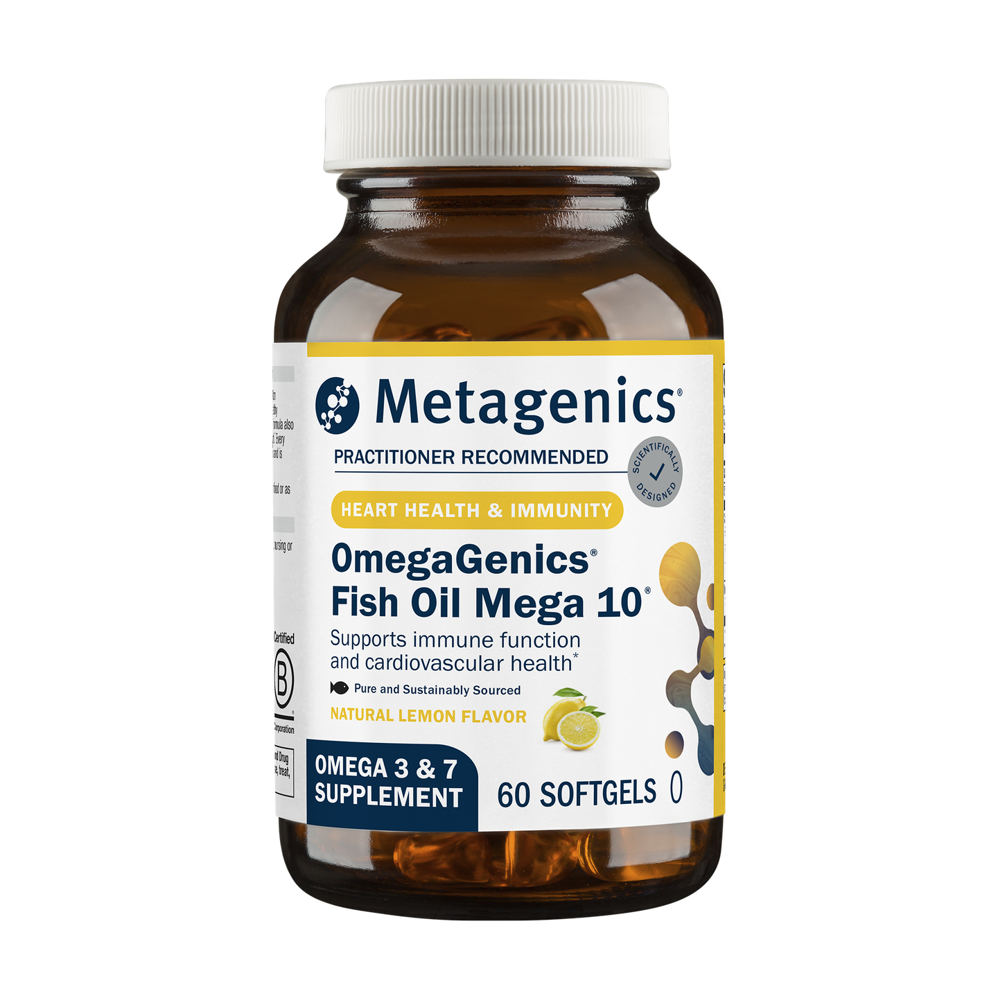 Metagenics OmegaGenics Fish Oil Mega 10 - 60 softgels