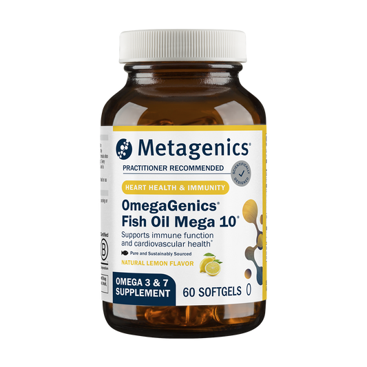 Metagenics OmegaGenics Fish Oil Mega 10 - 60 softgels