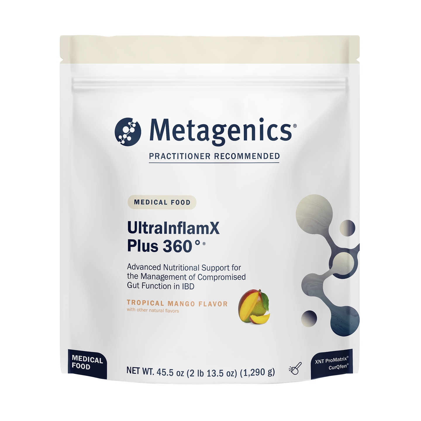 Metagenics UltraInflamX Plus 360° Mango (30 servings)   1290 g