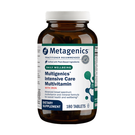 Metagenics Multigenics Intensive Care Multivitamin with Iron   180Tablets