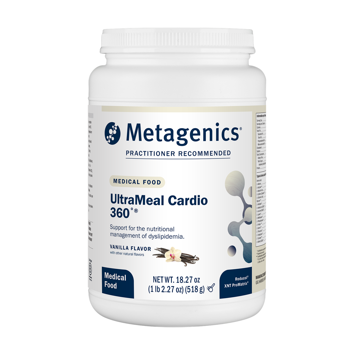 Metagenics UltraMeal Cardio 360° Vanilla (14 servings)  518 g