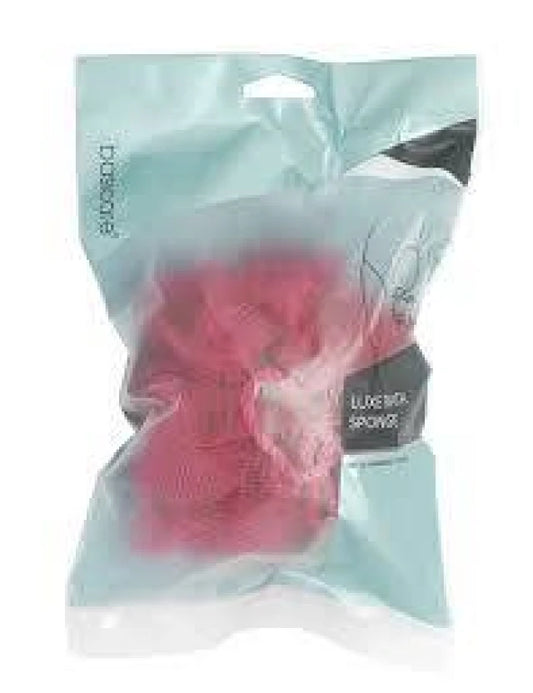 BASICARE   LUXE BATH SPONGE, RED