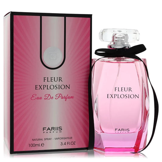 Fariis Fleur Explosion Eau De Parfum Spray By Fariis Parfum 3.4 oz Eau De Parfum Spray