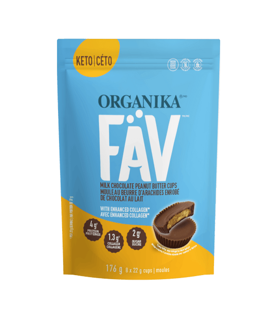 Organika   PEANUT BUTTER FAV KETO 8CUP †