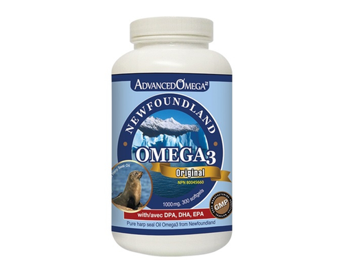 Advanced Omega®    Newfoundland Omega3 1000mg -Seal 300 Softgels