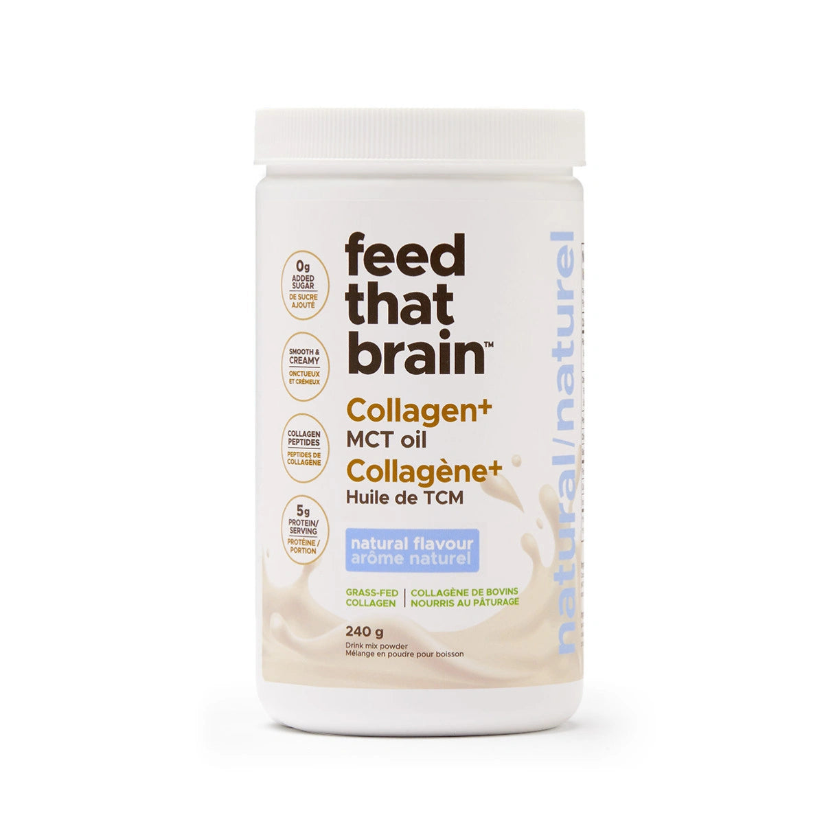 Feed That Brain - Feed That Brain Collagen MCT Natural 240 g
