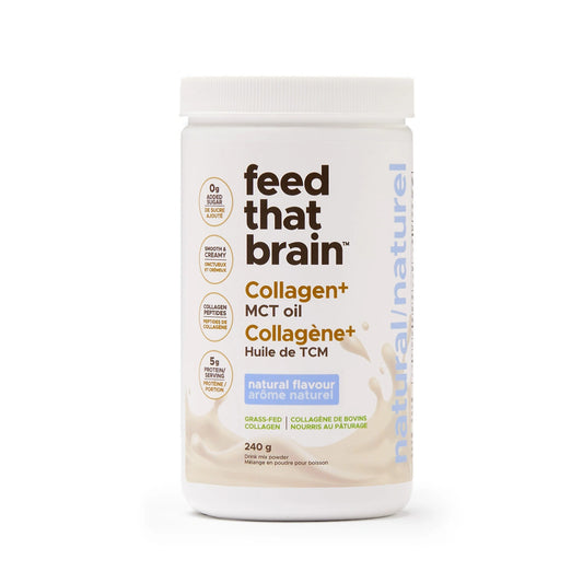 Feed That Brain - Feed That Brain Collagen MCT Natural 240 g