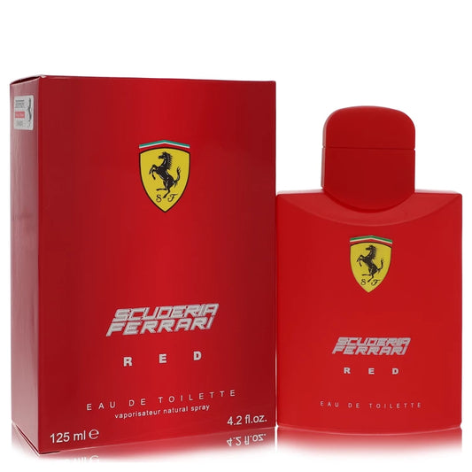 Ferrari Scuderia Red Eau De Toilette Spray By Ferrari 4.2 oz Eau De Toilette Spray
