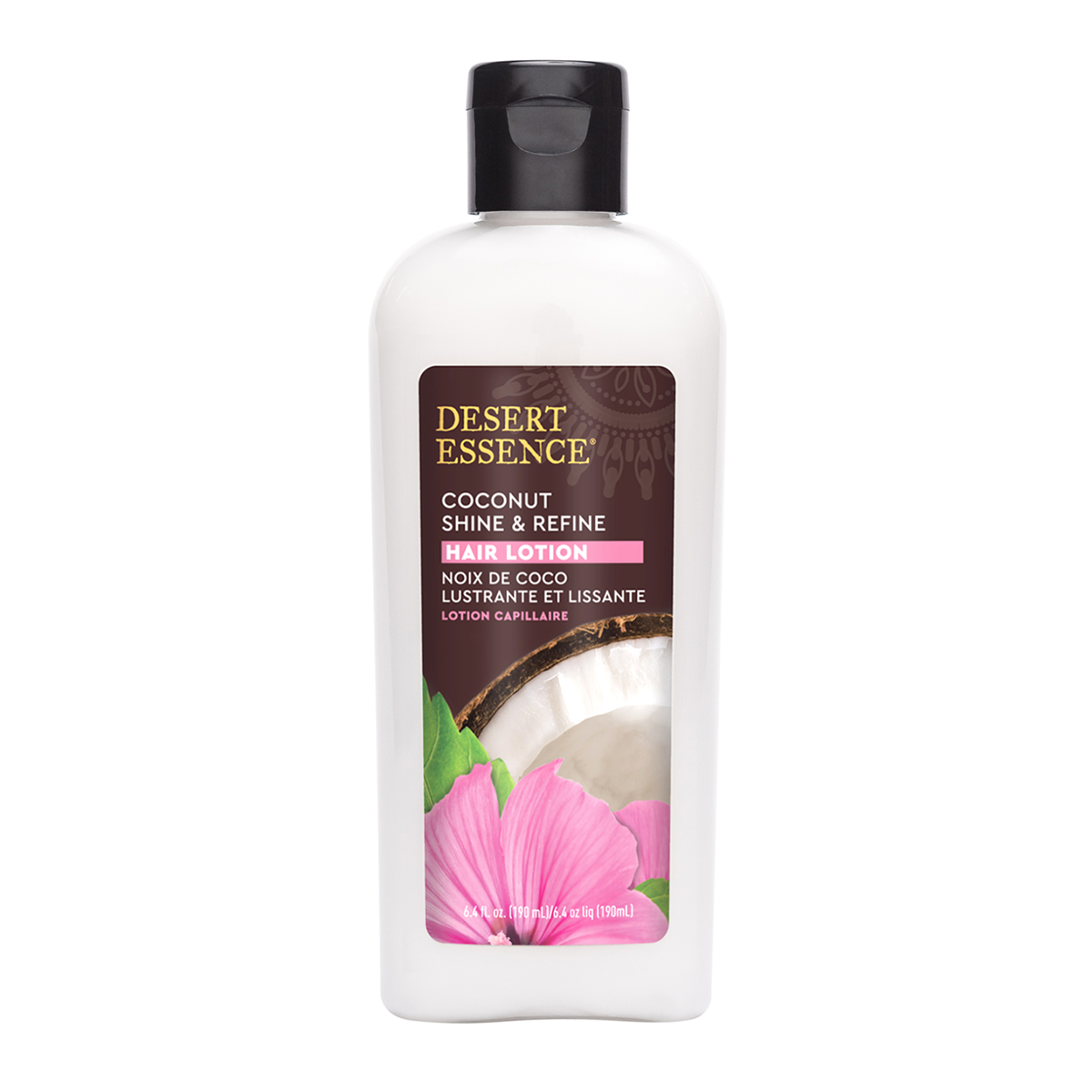 DESERT ESSENCE    Coconut Hair Styling    DESERT ESSENCE    Coconut Hair Styling    Shine & Refine Hair Lotion 190mL