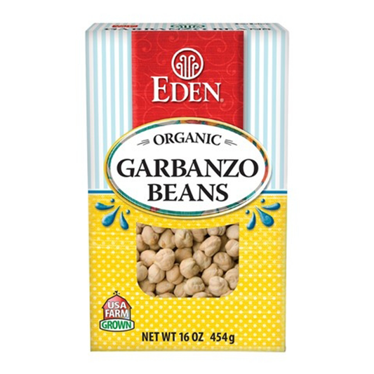 Eden Foods   Organic Boxed Beans & Legumes   Garbanzo Beans (Chick Peas)454G
