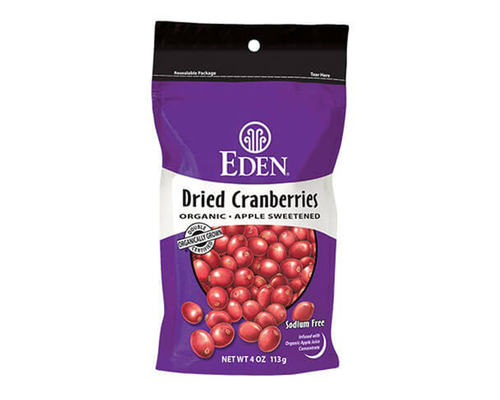EDEN FOODS    Org Dried Cranberries 113g