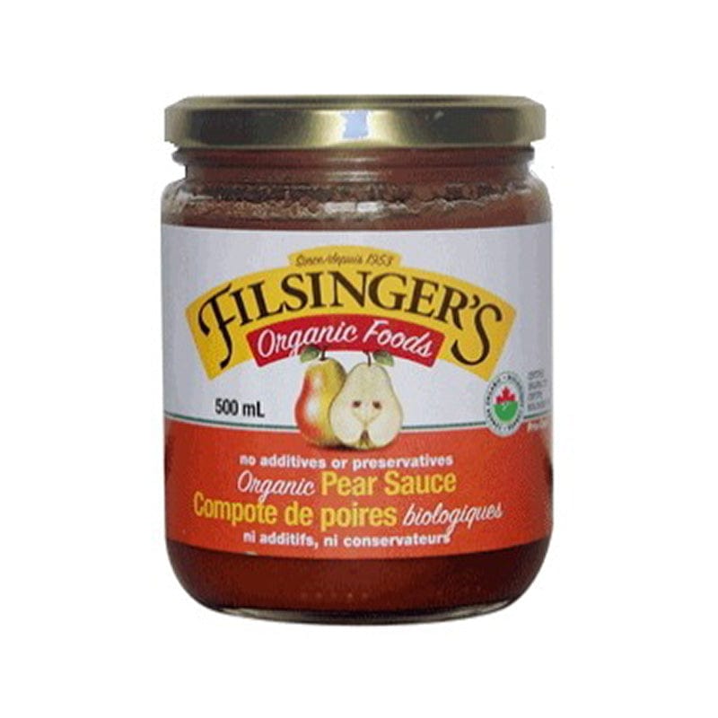 FILSINGER'S    Org Pear Sauce 500mL