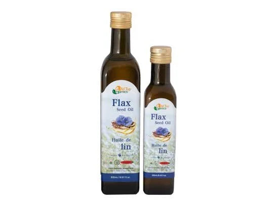 Gold Top Organics - Organic Flax Oil - 250ml