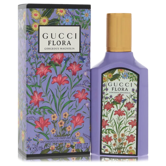 Gucci    Women    Flora Gorgeous Magnolia    50 ml Eau De Parfum Spray