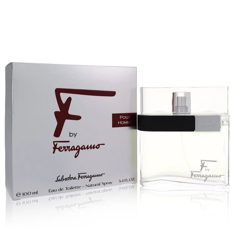 F Eau De Toilette Spray By Salvatore Ferragamo 3.4 oz Eau De Toilette Spray