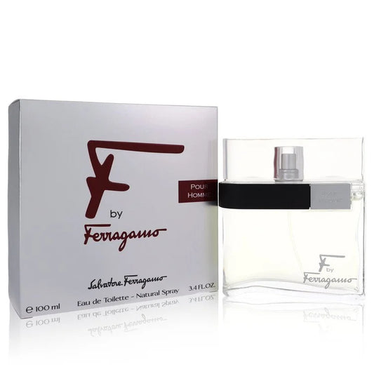 F Eau De Toilette Spray By Salvatore Ferragamo 3.4 oz Eau De Toilette Spray