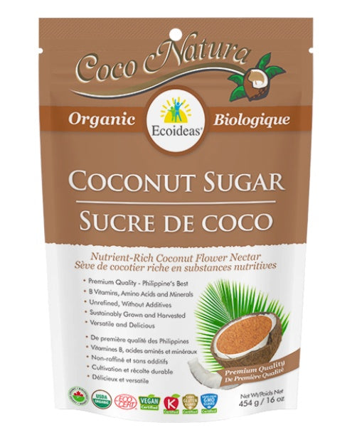 Ecoideas_Organic Coconut Sugar_454g