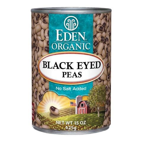 Eden Foods   Organic Beans & Legumes   Black Eyed Peas398ML