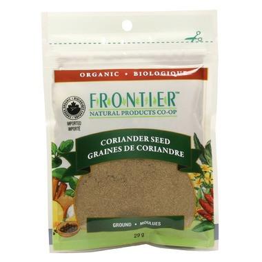 Frontier Natural  Products Co-op - Coriander Seed, Powder, Organic    29g