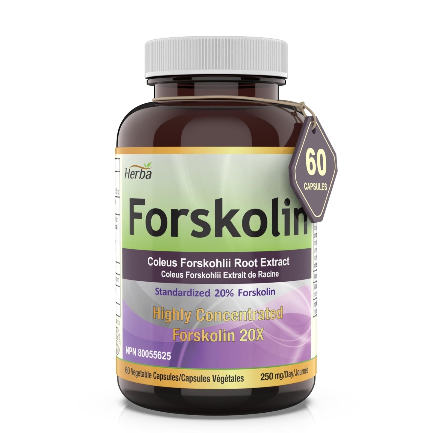 Herba  Forskolin 125mg - 60 Capsules