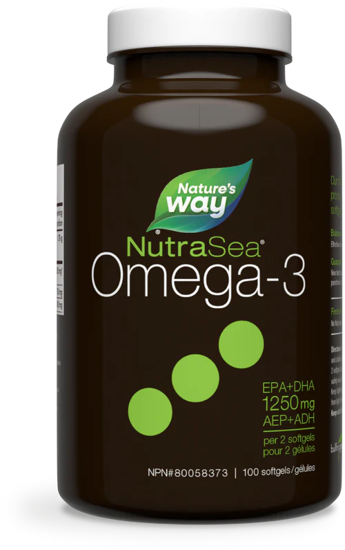 Nature's Way - NutraSea Softgels / (Fresh Mint) - 100 count