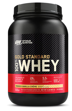 OMAHA PROTEIN POPCORN   GOLD STANDARD 100% WHEY   2lbs   FRENCH VANILLA CREME