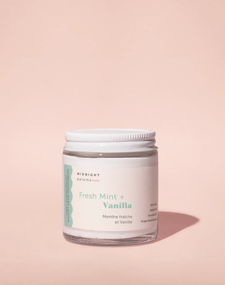 Midnight Paloma - BODY SCRUBS - Fresh Mint + Vanilla Body Scrub 4oz