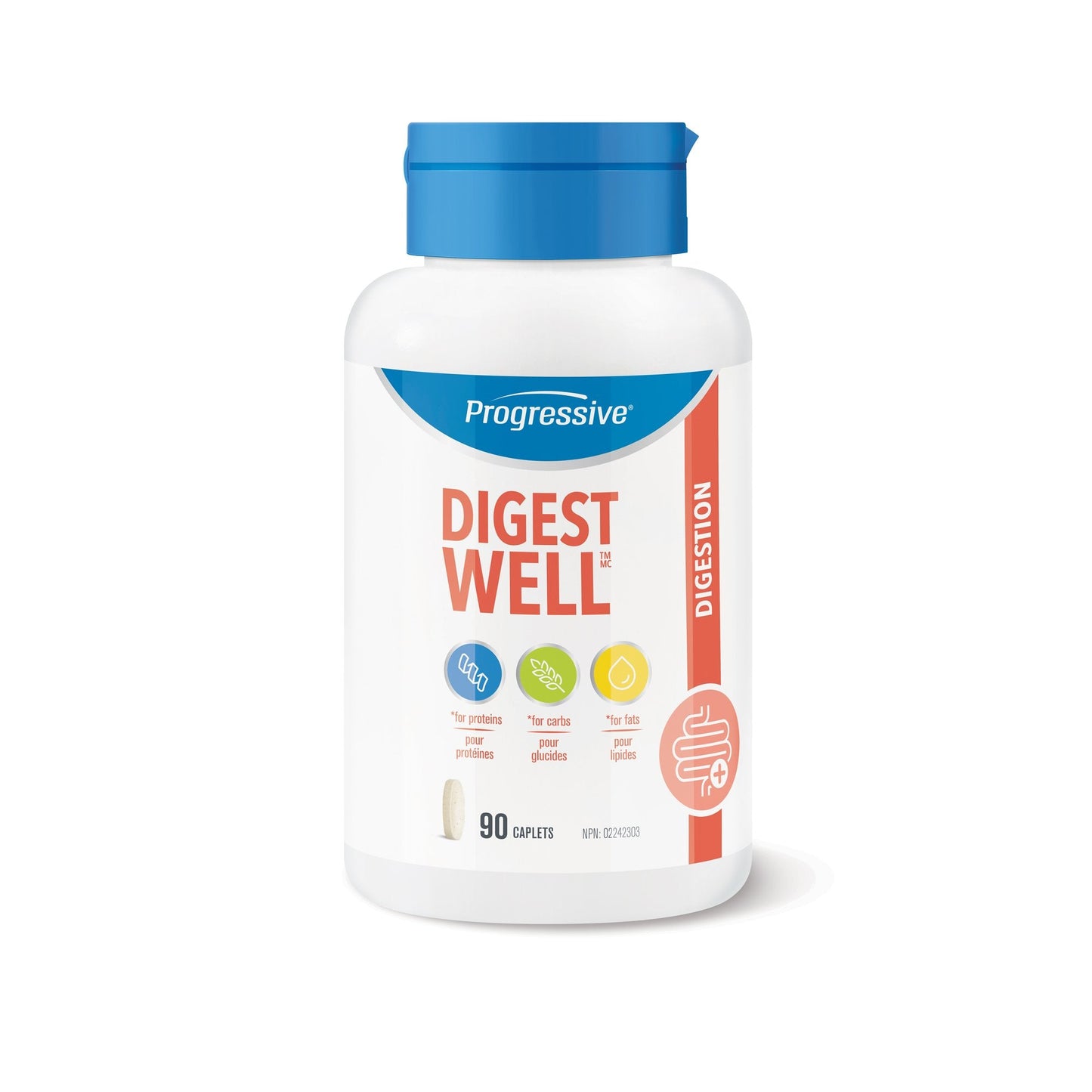Progressive Digest Well   90caps
